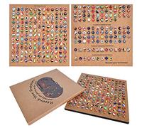 Aicharynic 291 chinches decorativos con bandera nacional con placas de corcho de metal para bricolaje