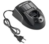 Aicharynic Cargador Bosch de 12 V: cargador rápido de 10,8 - 12 V, enchufe de la UE con 12 W de potencia para baterías AL1115CV/AL1130CV (enchufe europeo/100-240 V)