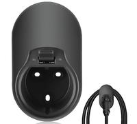 Aicharynic Soporte de pared tipo 2, soporte de cable de carga, resistente al agua, organizador de cable de carga EV para coche eléctrico con cable de carga tipo 2, apto para la mayoría de los