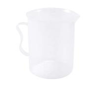 AID Jarra medidora graduada de 250 ml, vaso de plástico transparente