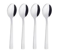 Aida 4 Cucharas de postre Raw acero inoxidable