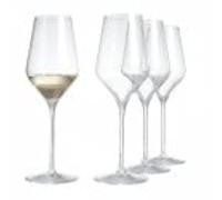 Aida 4 Copas de vino blanco Connoisseur Extravagant 40.5 cl Clear