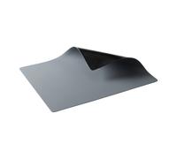 Aida Mantel individual Quadro doble cara 35x39 cm Black-grey