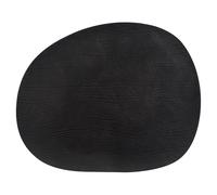 Aida Mantel individual Raw cuero Black buffalo (negro)