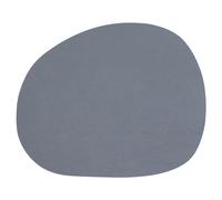 Aida Mantel individual Raw cuero Grey buffalo (gris)