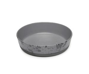 Aida Plato para sopa Raw Ø19.4 cm gris con puntos