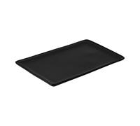 Aida Plato Raw 31.5x20 cm Titanium black