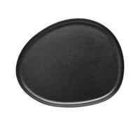 Aida Raw Organic lunchPlato 24x21 cm Titanium Black