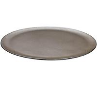 Aida Plato Raw Ø34 cm Metallic brown