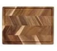 Aida - Tabla de cortar con patrón de espiga con ranura jugosa (89537)