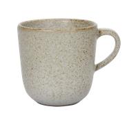 Aida Taza con asa Raw 20 cl Sandy beige