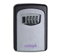 Aidapt Cerradura segura de combinación resistente a la intemperie para llaves suministrada con fijaciones para ancianos, cuidadores, vacaciones Lets, Air BNB