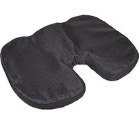 Aidapt Cojín de apoyo de gel para coxis. Diseño de doble panal, flujo de aire transpirable, silla de oficina, silla de ruedas, silla de huevos, cojín de coche, alivio de presión, dolor de coxis, funda