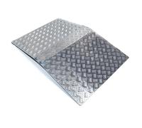 Aidapt Rampa de umbral de puente de aluminio, tres longitudes y alturas, scooter, silla de ruedas, bordillo, portátil, ligera, movilidad, ancianos, almohadillas antideslizantes, duradera, resistente a