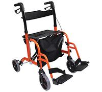Aidapt Silla giratoria de doble función, color naranja