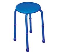 Aidapt Taburete Redondo Multiusos Azul (Eligible para desgravación del IVA en el Reino Unido)