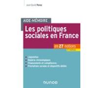 Aide-mémoire - Les Politiques Sociales En France - 5e Éd. (ebook)