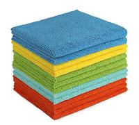 AIDEA Paño de Limpieza de Microfibra, Bayeta de Limpieza de Microfibra 12 Unidades 30 x 30cm