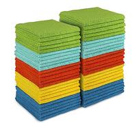 AIDEA Paño de Limpieza de Microfibra, Bayeta de Limpieza de Microfibra 50 Unidades 30 x 30cm