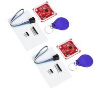 Aideepen 2 unidades PN532 NFC NXP RFID Módulo V3 Kit Lector de Comunicaciones de Campo Cercano Kit I2C SPI HSU