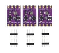Aideepen 3 unidades BMP580 sensor barométrico para temperatura y presión atmosférica, módulo de sensor de temperatura 2,0-5,0 V, IIC SPI compatible con BM-E-280 BMP388