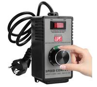 Aideepen Controlador de Velocidad 230V AC 4000W(Max) - Regulador de Voltaje para Amoladora Angular, Taladro, Sierra Circular y Más