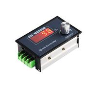 Aideepen PWM Controlador de Velocidad de Motor CC, CC 6-60V 12V 24V 36V 48V 30A, Regulador de Velocidad de Motor Ajustable con Botón Giratorio