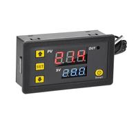 Aideepen W3230 - Termostato digital de 20 A, 12 V, controlador de temperatura, regulador de temperatura, control de refrigeración, termómetro instrumento