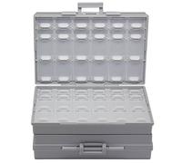 AideTek 2pcs BOXALL48 lids empty enclosure SMD SMT organizer surface mount box labels …