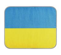 aidingzhi Bandera de Ucrania, azul y amarillo, manta refrescante de verano nacional ucraniana para perros, mantas refrescantes para gatos para cerdos al aire libre, impermeable, 22 x 27.6 pulgadas