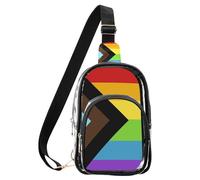 aidingzhi Banderín transparente con la bandera de Rusia de la Federación Nacional de Rusia, azul y rojo para mujer, bolso de mano transparente de PVC impermeable, Bandera del orgullo del progreso
