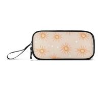 aidingzhi Beauty Sunflower Star Blush - Estuche de nailon para niñas, estuche de gran capacidad para lápices, papelería escolar para niños de escuela secundaria