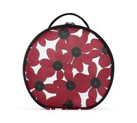 aidingzhi Black-eyed Susan Simple Line Art Valentinesnes - Bolsa de viaje vertical de pie y elegante, para mujer, con separadores ajustables, 28,9 cm