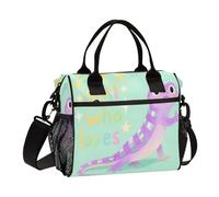aidingzhi Just A Girl Who Loves Salamander - Lonchera para mujer, con correa para el hombro, para adultos, gimnasio, talla M