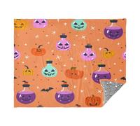 aidingzhi October Magic Floating Potion - Cobija colorida para sofá, manta suave de 55 x 70 pulgadas, decoración del hogar
