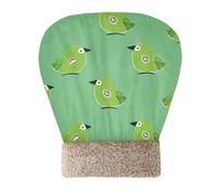 aidingzhi Oliver Jeffers Style Kiwi Jade Bird Design Green Cat Bag Sleeping Cuddle Cueva para mascotas de interior Saco de dormir para mascotas de interior Saco de invierno suave semiencerrado