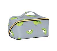 aidingzhi Oliver Jeffers Style Kiwi Jade Bird Design - Neceser con divisores y cremallera, vertical, independiente, para mujer