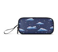 aidingzhi Sky and Stars - Estuches escolares modernos de nailon de alta capacidad para adolescentes, organizador de papelería para adolescentes universitarios