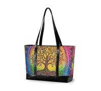 aidingzhi The Tree - Fundas coloridas y elegantes para computadora portátil con bolsa con cremallera de 14 pulgadas para mamá con