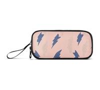 aidingzhi Vinyl Records Music - Estuche de nailon con cremallera grande para lápices de gran capacidad, estuche de malla para lápices, artículos de papelería para niños preparados