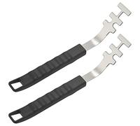 AIDIRui 2 unids resistente al parrilla levantador anti-calderas parrilla de cocina levantador barbacoa parrilla herramientas accesorios para acampar