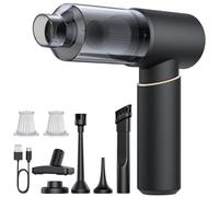 Aidisy Aspirador Coche,16000PA Aspiradora de Mano,110 000 RPM aspiradora y sopladora con Motor sin escobillas, Aspirador portatil, Mini aspiradora para Coche, hogar y Oficina, Pelo de Mascotas.