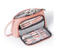 AidShunN Multifuncional Estuche de lápices de Gran Capacidad Bolsa de Lona Premium Bolsa de lápiz Organizador de papelería para niña