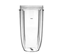 AidShunN Tazas de exprimidor para piezas de repuesto de NutriBullet 600w 900W 18OZ 24OZ 32OZ Tazas claras Mezclador de licuadora licuadora-(32OZ)