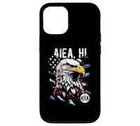 Aiea Hawaii - Bandera patriótica de Estados Unidos, diseño de estilo vintage Carcasa para iPhone 12/12 Pro