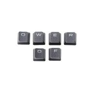 aieibuy Teclado DIY, 6 uds., Tapa de tecla retroiluminada con Textura Antideslizante para Teclado mecánico Corsair K70 K65 K95 RGB Strafe