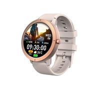AIEK Smartwatch con GPS Integrado para Hombre y Mujer, Resistente al Agua 50M Contestar/Hacer una Llamada, 170 Modos de Entrenamiento, AMOLED de 1,32", Frecuencia Cardiaca, Sueño, SpO2 (Oro)