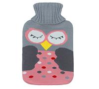 AIEOE Botellas de Agua Caliente 2L con Funda Suave para un Uso Seguro Agua Caliente Bolsa para Alivio del Dolor Ideas de Regalo para Niños, Mujeres y Mayores