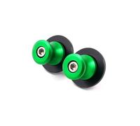 AIERDEYP Carrete de Brazo oscilante para K&awasaki para Ninja 400 para Ninja 400 2018 2019 2020 2021 Tornillos de Soporte para Deslizadores carretes basculantes Motocicleta Pernos CNC M8(Green)