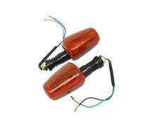 AIERDEYP Luces Señal Giro 2 Luces Intermitentes Radian Para Motocicleta Para Y&amaha Para TW 200 Para XT 225 250 600 Para FZR600